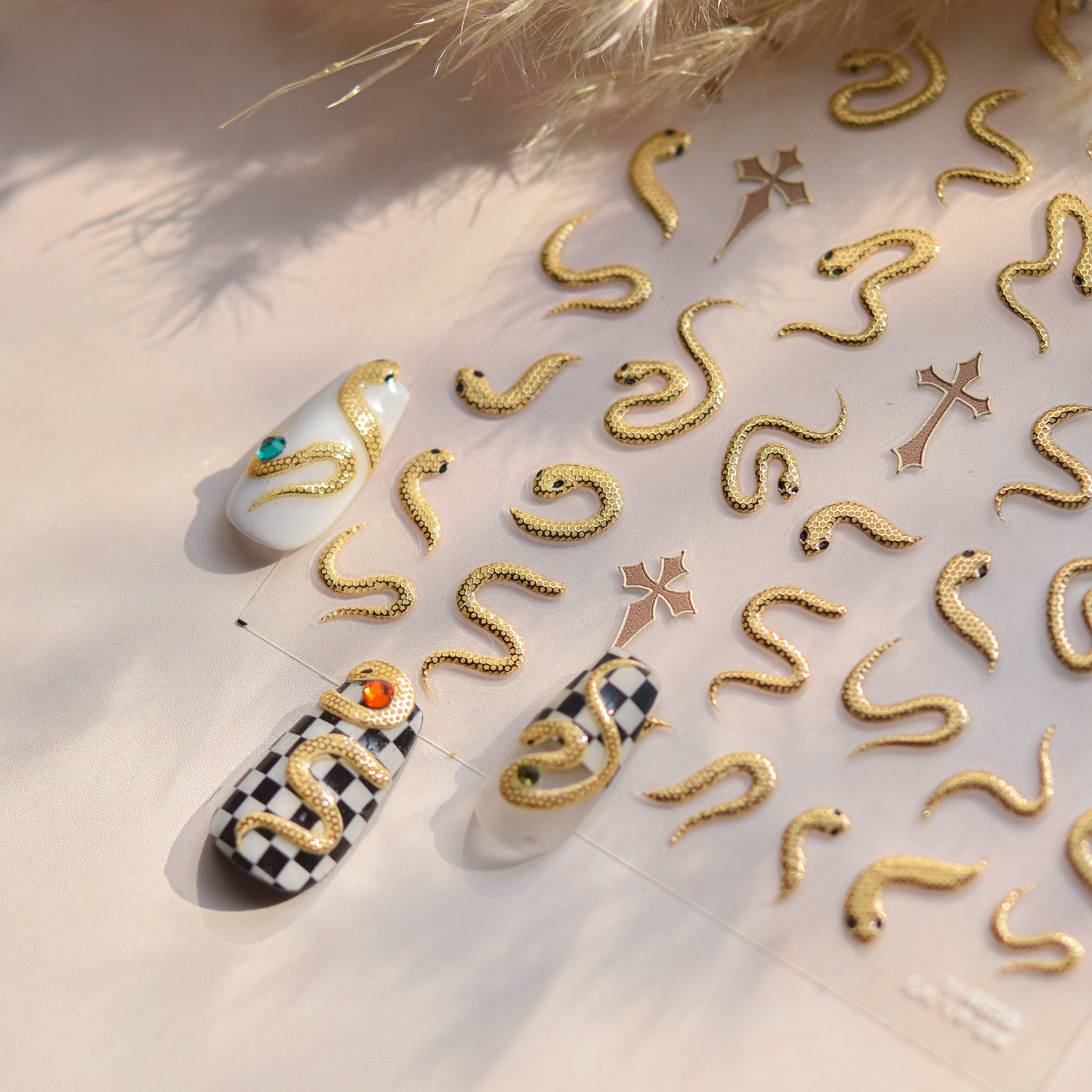 Snake Nail Stickers